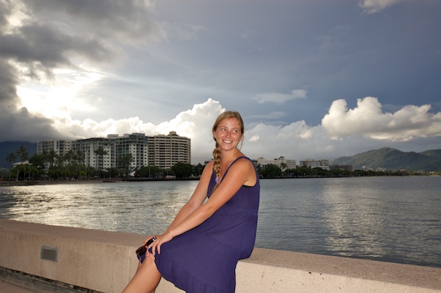 Melanie on The Esplanade