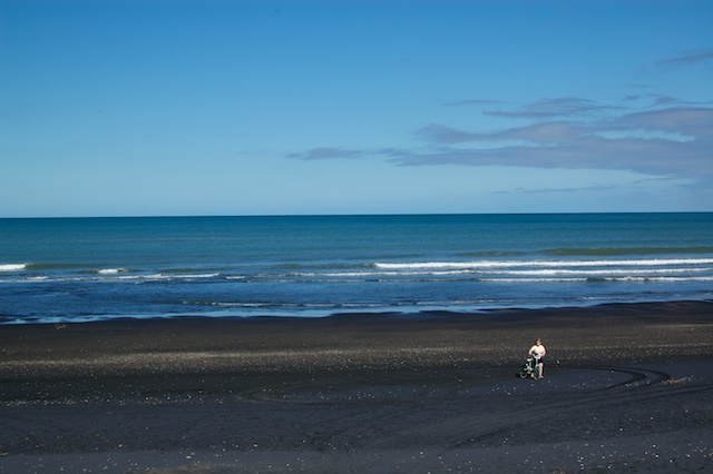 Fatso Child on a Black Beach