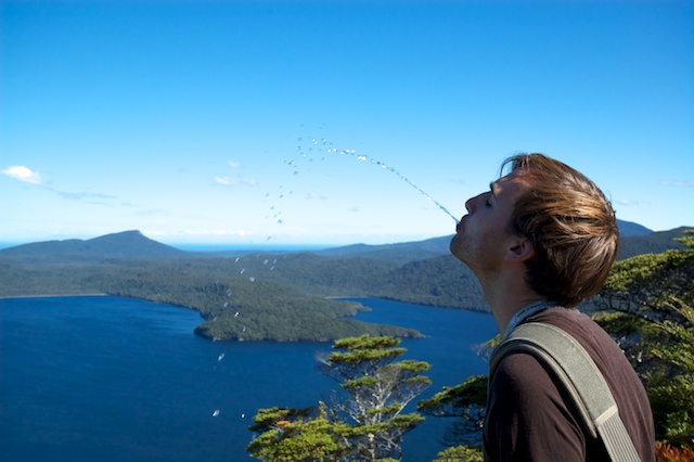 Filling the lake