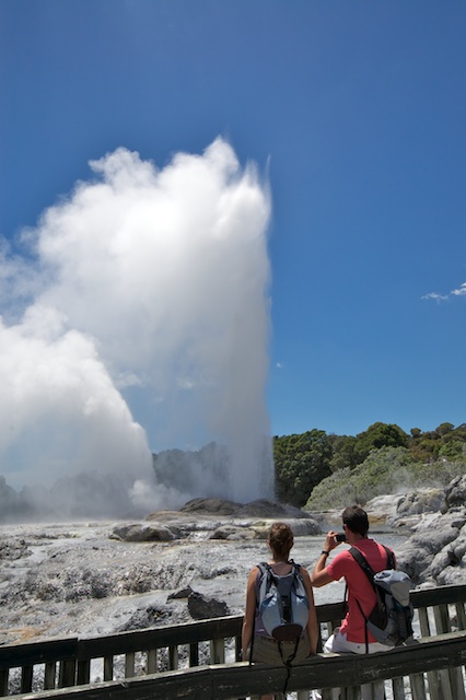 Rotorua's Geyser